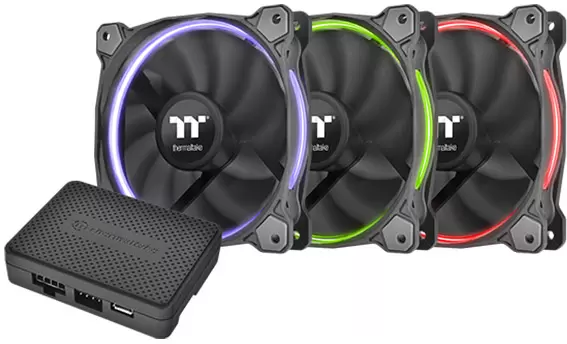 Thermaltake Riing 12 RGB Fan TT Premium Edition (3 шт) [CL-F049-PL12SW-A]